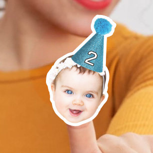 Adesivo Parceiro Personalizado de Foto do Bebê - Marco