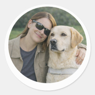 Adesivo Parceria de Cão Guia Labrador Amarelo –