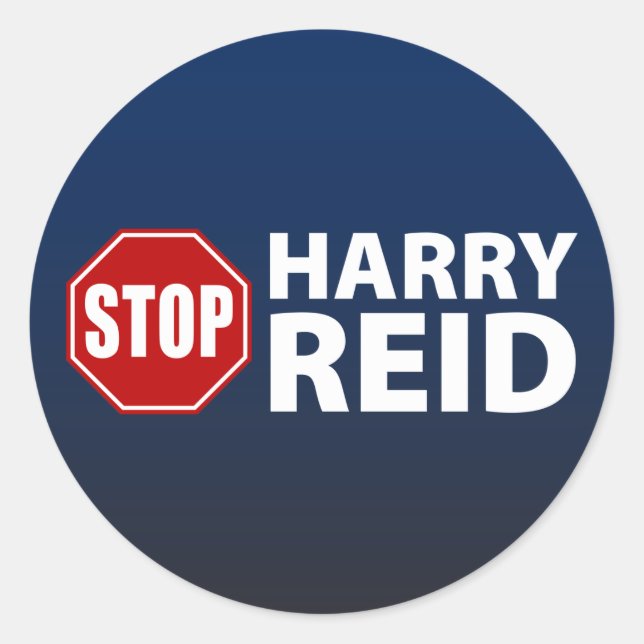 Adesivo Pare Harry Reid (Frente)