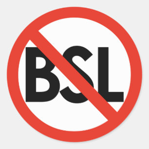Adesivo Pare o BSL! Vinhetas Grandes Anti-BSL
