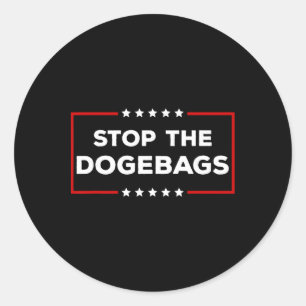 Adesivo Pare Os Dogegs Anti Doge Trump