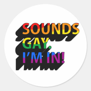 Adesivo Parece Gay, estou em T-Shirt