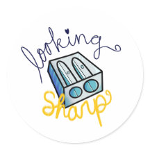 Parecendo Sharp! Vinhetas da sala de aula