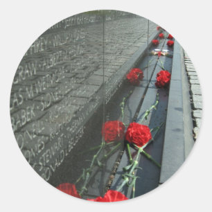 Adesivo Parede do memorial dos veteranos de Vietnam