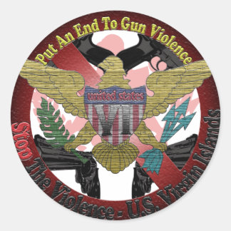 Adesivo Parem com a violência