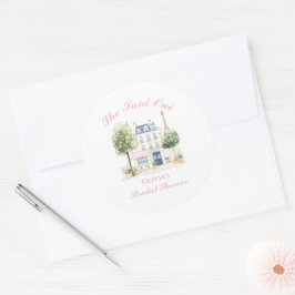 Adesivo Paris Bridal Shower Parisian Cafe