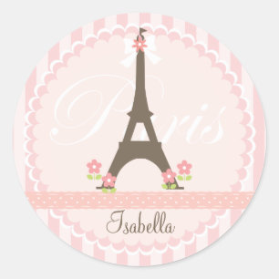 Adesivo Paris em Primavera Girly