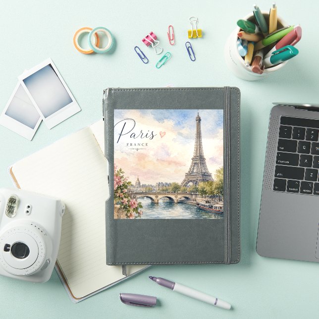 Adesivo Paris França Torre Eiffel rio Sena  (Capa para iPad)