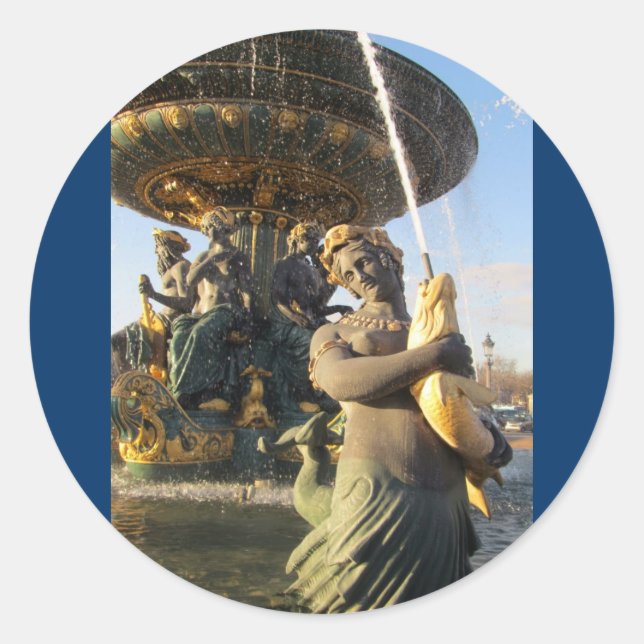 Adesivo Paris - Place de la Concorde (Frente)