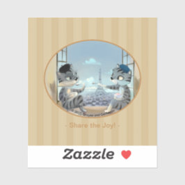 Adesivo Paris por Day Vinyl Sticker - Joy (Várias dimensõe