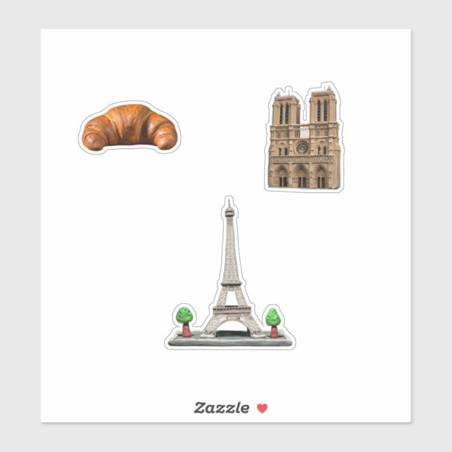 Adesivo paris stickers (Folha)