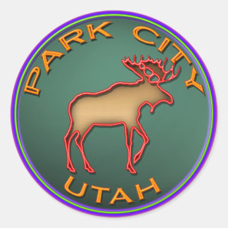 Adesivo Park City Moose Medallion Sticker