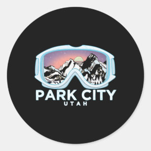 Adesivo Park City Ski Park City Ut Skiing Snow