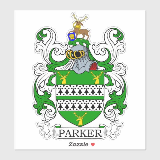Adesivo Parker Family Crest (Folha)