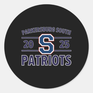 Adesivo Parkersburg South Patriots Logo 2025 Hs