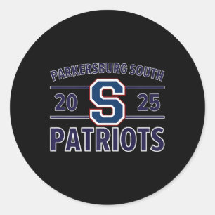 Adesivo Parkersburg South Patriots Logo 2025 Hs