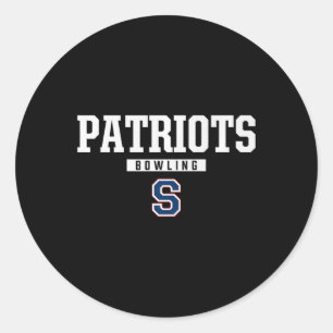 Adesivo Parkersburg South Patriots Logo Boliche Hs