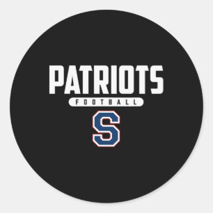 Adesivo Parkersburg South Patriots Logo Futebol Hs