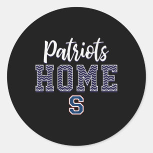 Adesivo Parkersburg South Patriots Logo Home Hs