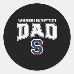 Adesivo Parkersburg South Patriots Logo Pai Hs