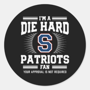 Adesivo Parkersburg South Patriots Logótipo Die Duro Fan H