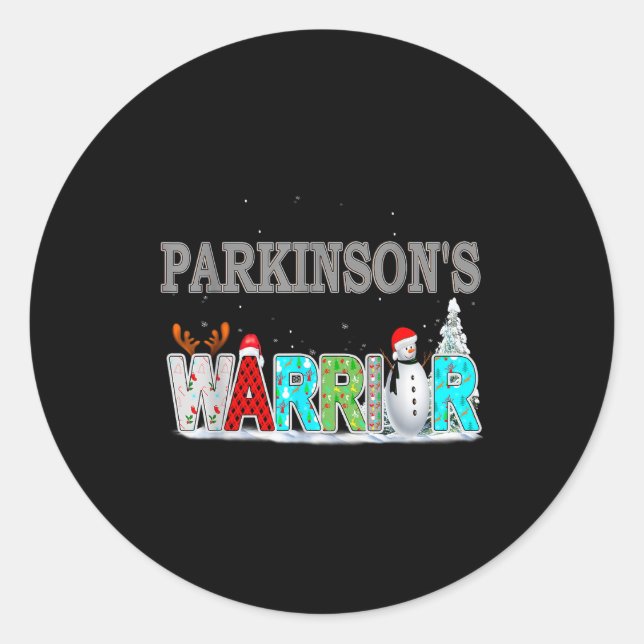 Adesivo Parkinson's Awareness For Christmas  (Frente)