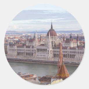 Adesivo Parlamento húngaro Budapeste por dia