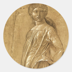 Adesivo Párnasso, Musa Dançando por Andrea Mantegna
