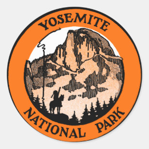 Adesivo Parque 1910 nacional de Yosemite