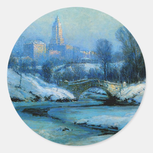 Adesivo Parque Central em WInter (Frente)