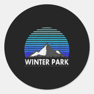 Adesivo Parque de Inverno Colorado Azulejo Montanha