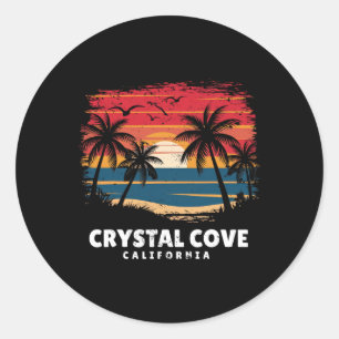 Adesivo Parque Estadual Crystal Cove Califórnia Souvenir d