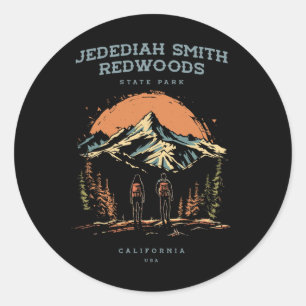 Adesivo Parque Estadual Jedediah Smith Redwoods Mochilão