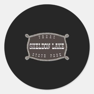 Adesivo Parque Estadual Sheldon Lake Texas Tx Corda E Vaqu