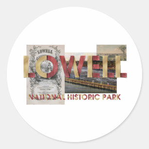 Adesivo Parque Histórico Nacional ABH Lowell