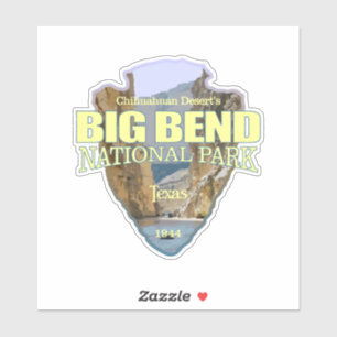 Adesivo Parque Nacional Big Bend