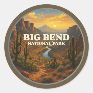 Adesivo Parque Nacional Big Bend