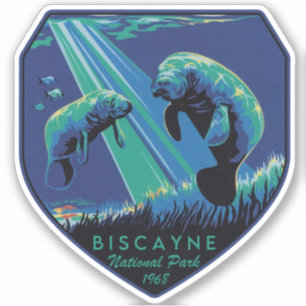 Adesivo Parque Nacional Biscayne