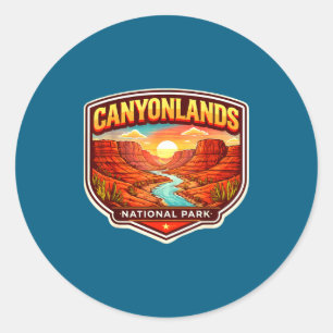 Adesivo Parque Nacional Canyonlands Lembrança Utah Memorab