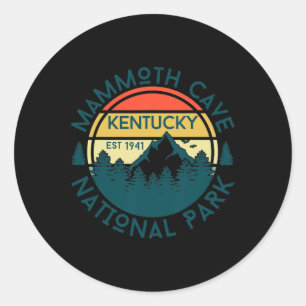 Adesivo Parque Nacional da Mammoth Cave Kentucky Caminhada