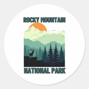 ADESIVO PARQUE NACIONAL DA MONTANHA DE ROCKY