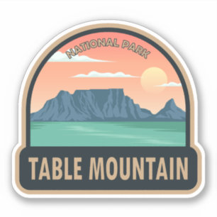 Adesivo Parque Nacional da Montanha mesa África do Sul Vin