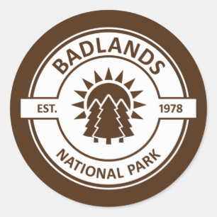 Adesivo Parque Nacional das Badlands