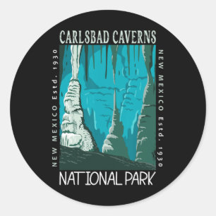 Adesivo Parque Nacional das Cavernas de Carlsbad Novo Méxi