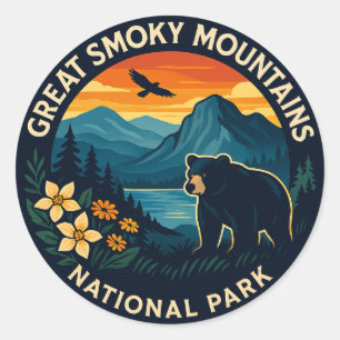 Adesivo Parque Nacional das Grandes Montanhas Fumosas
