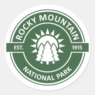 Adesivo Parque Nacional das Montanhas Rochosas