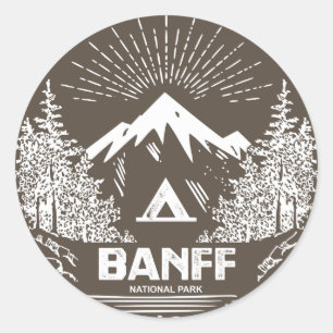 Adesivo Parque nacional de Banff