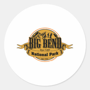 Adesivo Parque nacional de curvatura grande, Texas