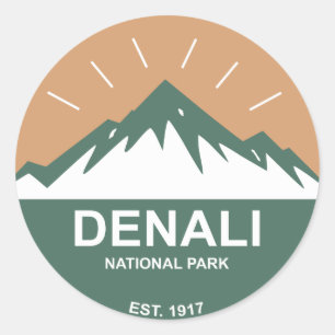 Adesivo Parque nacional de Denali