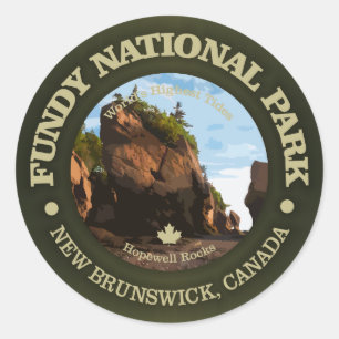 Adesivo Parque nacional de Fundy